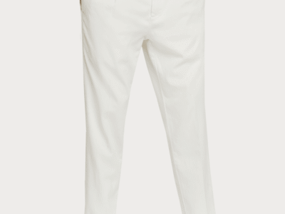 Scotch & Soda Mid-rise cotton blend beach pants