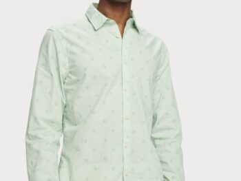 Scotch & Soda Light weight pure cotton long sleeve shirt