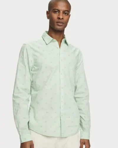 Scotch & Soda Light weight pure cotton long sleeve shirt