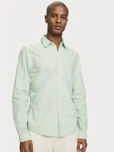 Scotch & Soda Light weight pure cotton long sleeve shirt