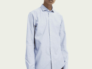 Scotch & Soda Cotton-blend long sleeve shirt