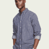 Scotch & Soda 100% cotton BB-check shirt