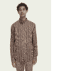 Scotch & Soda Cotton-blend yarn detail shirt