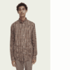 Scotch & Soda Cotton-blend yarn detail shirt