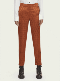 Scotch & Soda Tailored pants with paisley print
