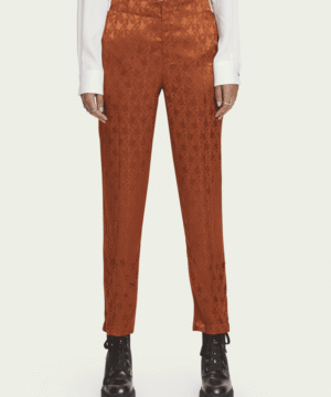 Scotch & Soda Tailored pants with paisley print
