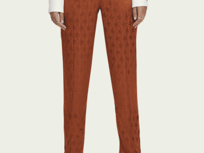 Scotch & Soda Tailored pants with paisley print