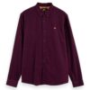 Scotch & Soda Regular fit cotton corduroy shirt