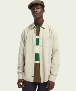 Scotch & Soda 100% brushed cotton oxford shirt