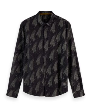 Scotch & Soda Festive All-over shirt