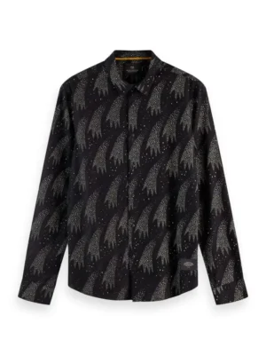 Scotch & Soda Festive All-over shirt