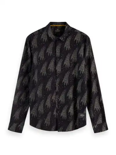 Scotch & Soda Festive All-over shirt
