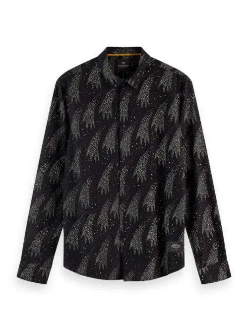 Scotch & Soda Festive All-over shirt