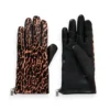 Scotch & Soda Animal print leather gloves