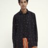Scotch & Soda 160773 : Patterned relaxed-fit cotton shirt
