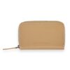 Scotch &  Soda 162855 : Recycled leather zip coin wallet- Sand