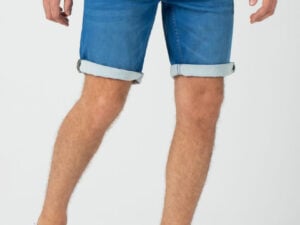 Timezone: Denim Shorts, Slim Scott-Blue pacific wash
