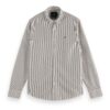 Scotch & Soda 160761: Striped organic cotton oxford shirt