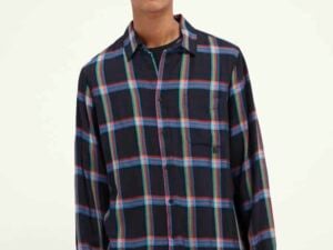 Scotch & Soda 160770: Checked relaxed-fit  shirt TENCEL™
