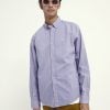 Scotch & Soda 160761: Striped organic cotton oxford shirt