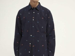 Scotch & Soda 160790 : Summer fil coupe regular-fit shirt