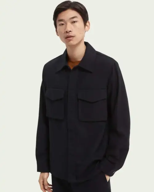 Scotch & Soda 163240  Relaxed overshirt