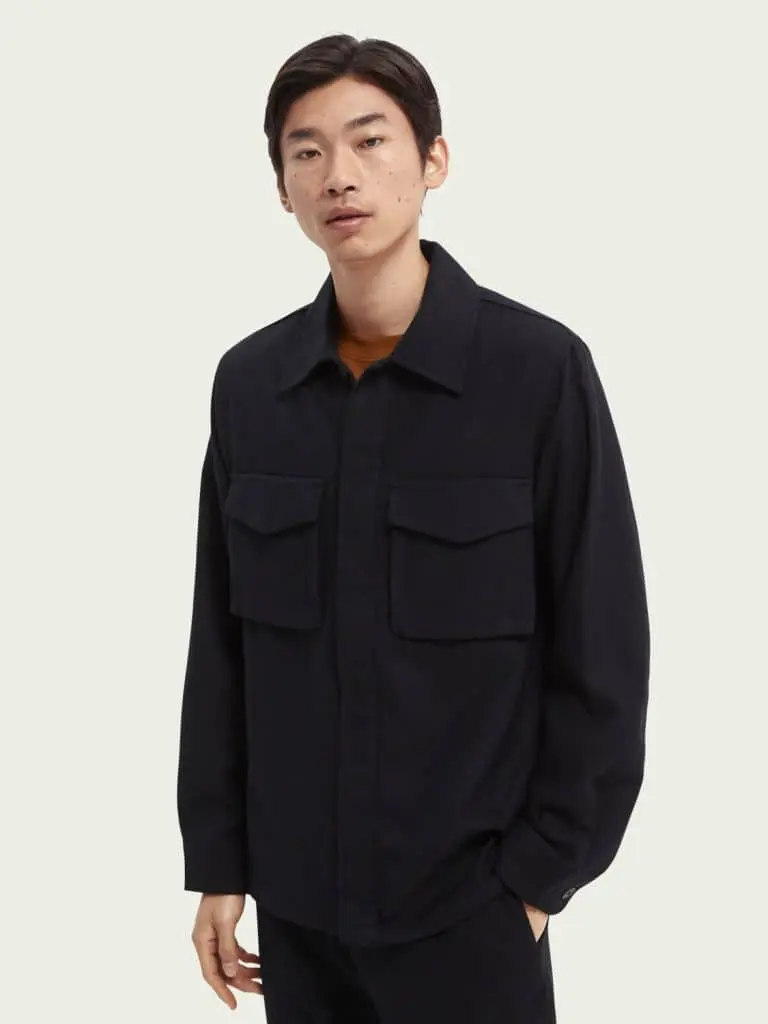 Scotch & Soda 163240:  Relaxed overshirt