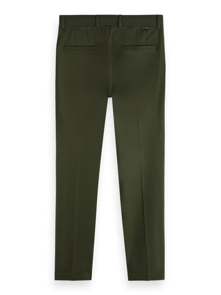 Scotch & Soda 163322-Mott slim-fit chino Olive - Image 3