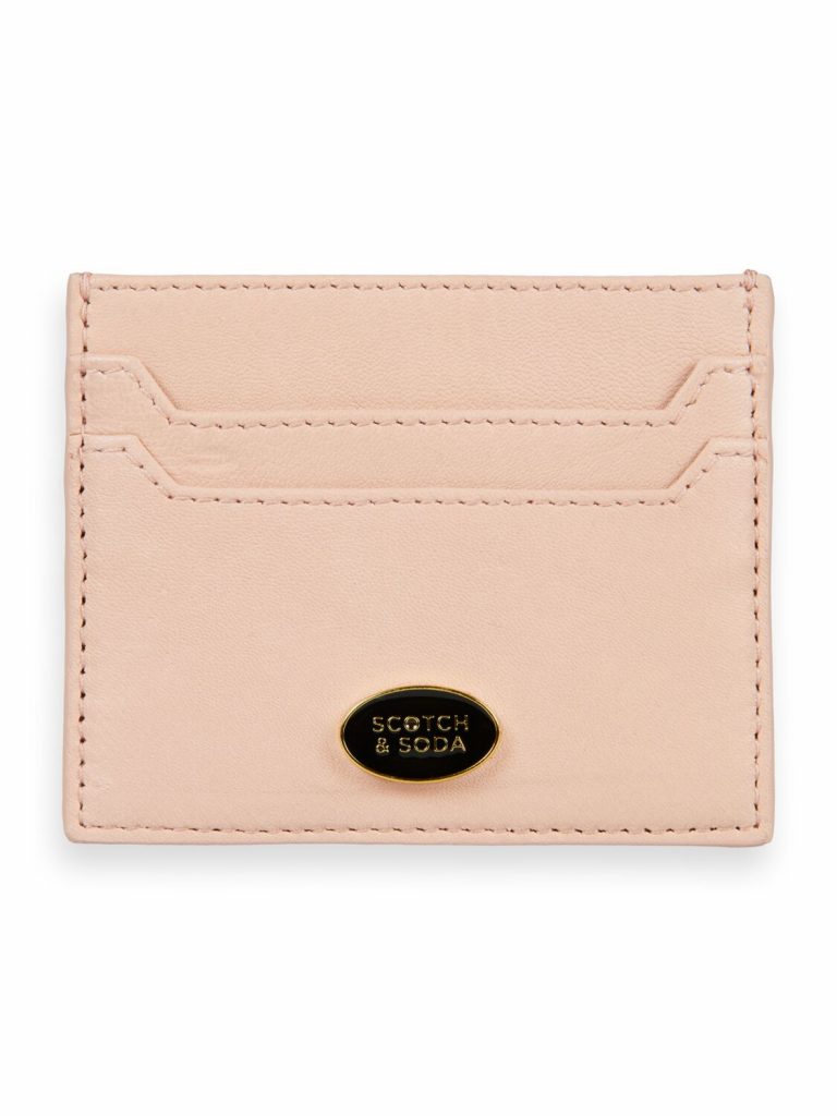 Scotch & Soda 164914: Unisex leather cardholder