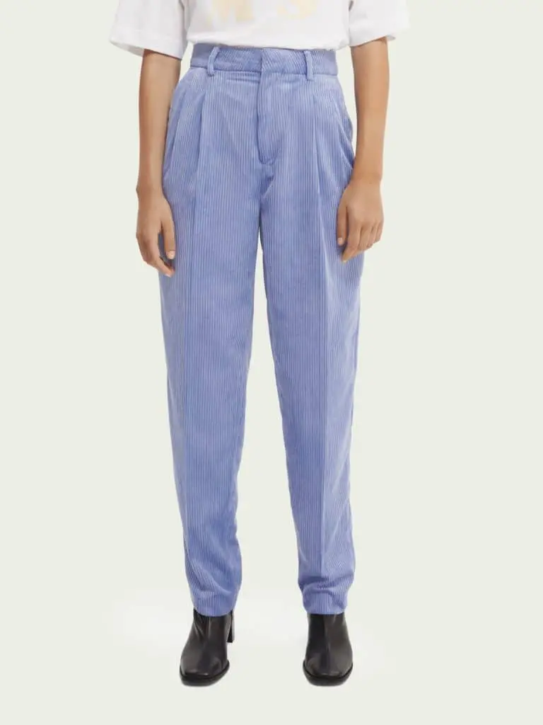 Scotch & Soda 164861: Wide-legged corduroy trousers