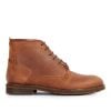 HUDSON LONDON :  Leland Tan  Leather Boot