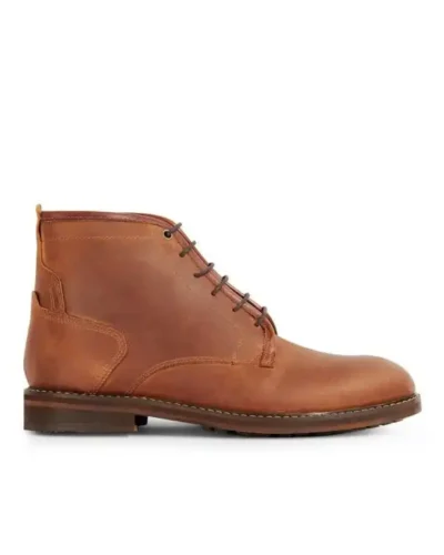 HUDSON LONDON :  Leland Tan  Leather Boot