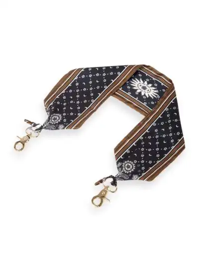 Scotch & Soda 164222 : Printed handbag strap
