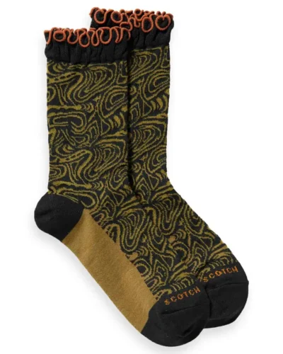 Scotch & Soda 164035 : Intarsia patterned socks
