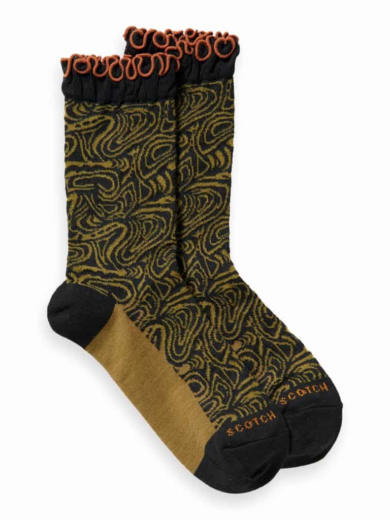 Scotch & Soda 164035 : Intarsia patterned socks