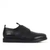 HUDSON LONDON :  Barnstable Black shoe