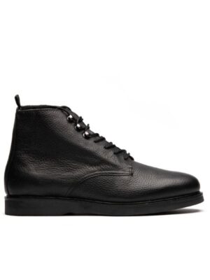 HUDSON LONDON :  Battle Black boot