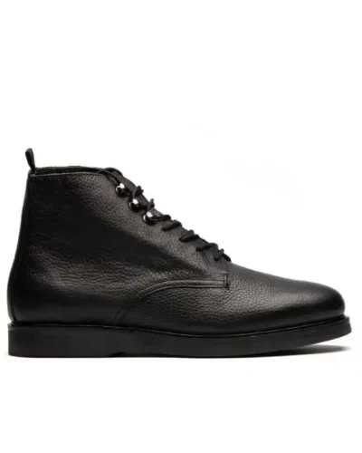 HUDSON LONDON :  Battle Black boot