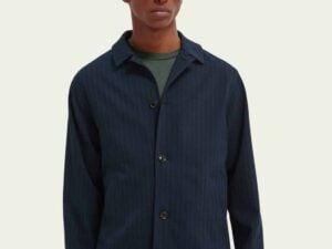 Scotch & Soda 163314 :  Yarn-dyed shirt jacket