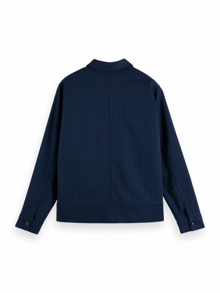 Scotch & Soda 163314 :  Yarn-dyed shirt jacket - Image 4