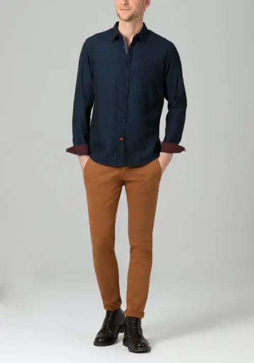 Timezone Cotton Trousers Slim Janno - Image 4