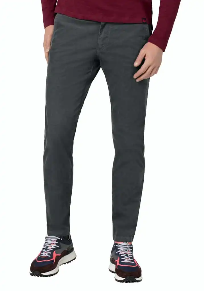 Timezone Cotton Trousers-Regular LuiTZ col. Charcoal
