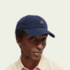 Scotch & Soda 166763 : Unisex twill cap  Navy
