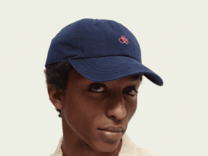 Scotch & Soda 166763 : Unisex twill cap  Navy