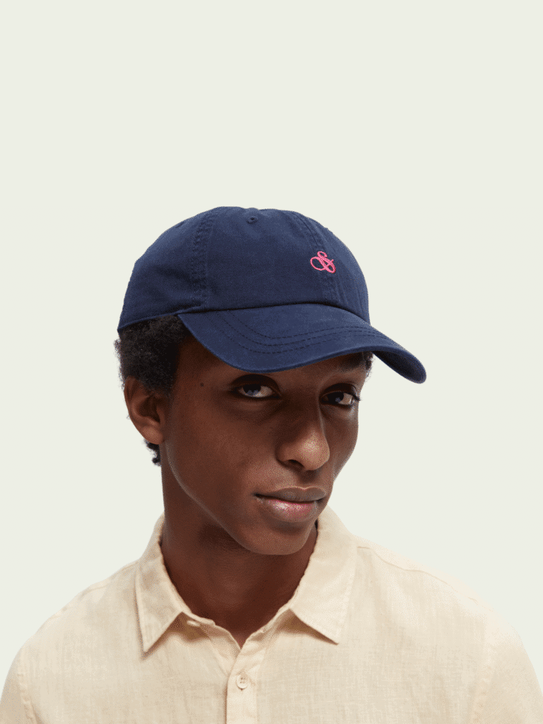 Scotch & Soda 166763 : Unisex twill cap  Navy