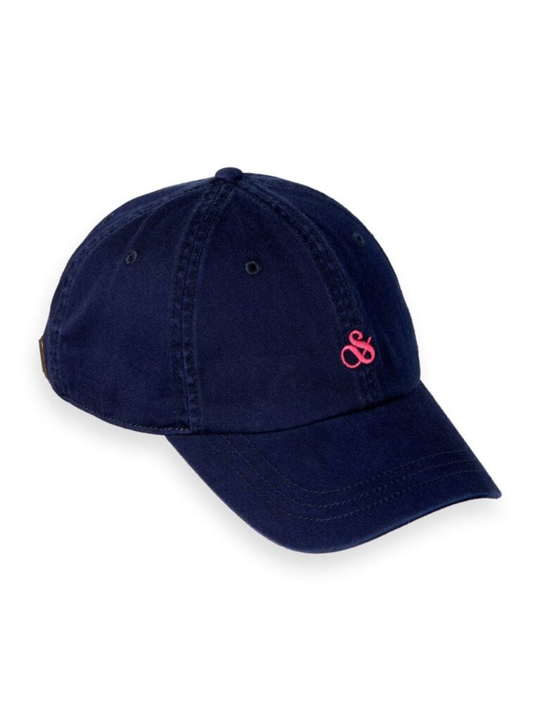 Scotch & Soda 166763 : Unisex twill cap  Navy - Image 2