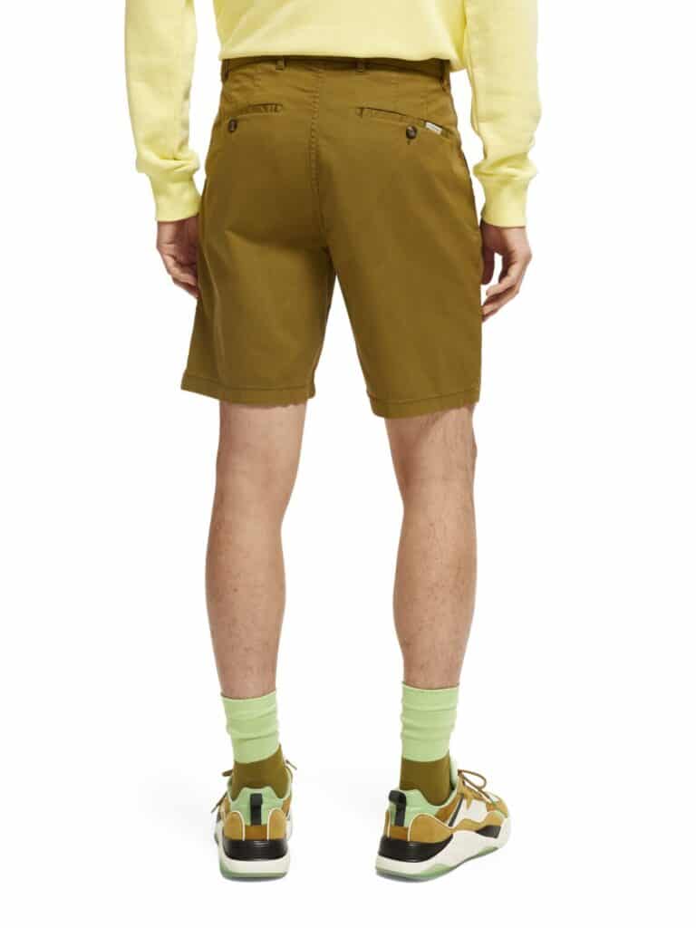 Scotch & Soda 165959 :  Stuart printed chino shorts - Lizard - Image 5