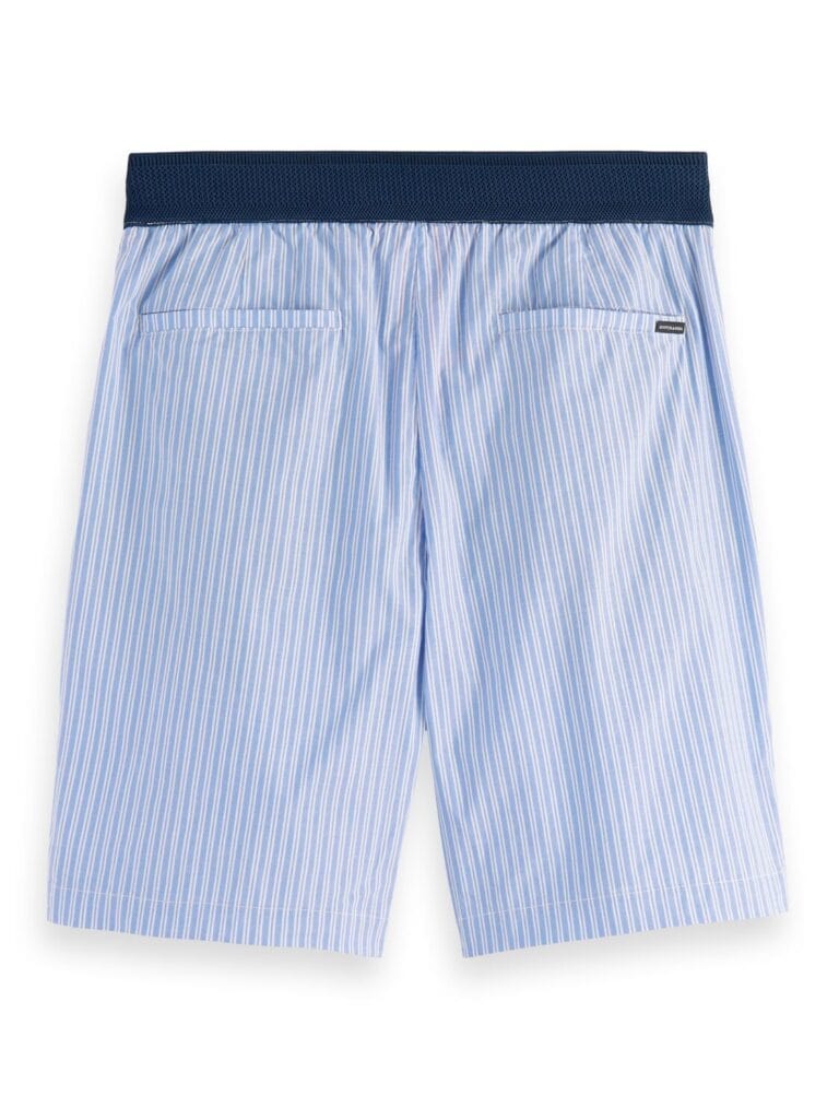 Scotch & Soda 165904 :  Fave poplin beach short - Stripe - Image 5