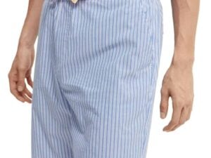 Scotch & Soda 165904 :  Fave poplin beach short - Stripe
