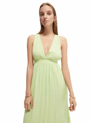 Scotch & Soda 166260 : Maxi dress with open back